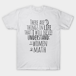 Women and Math T-Shirt